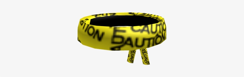 Caution Tape Ninja - Bracelet, transparent png download