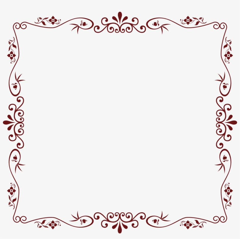 Border Png Pic - Frame Vintage Png, transparent png download