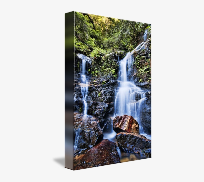 Lodore Falls Wentworth Mountains - Lodore Falls Blue Mountains, transparent png download