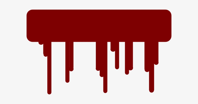 Clip Transparent Download Blood Ooze Clip Art At Clker - Blood Dripping Gif Png, transparent png download