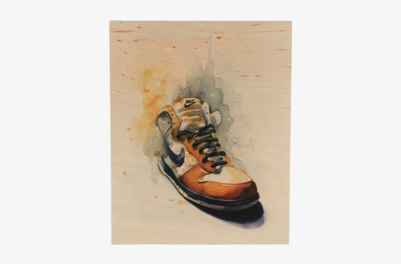 Lou Pimentel Artwork - Aquarelle Nike, transparent png download