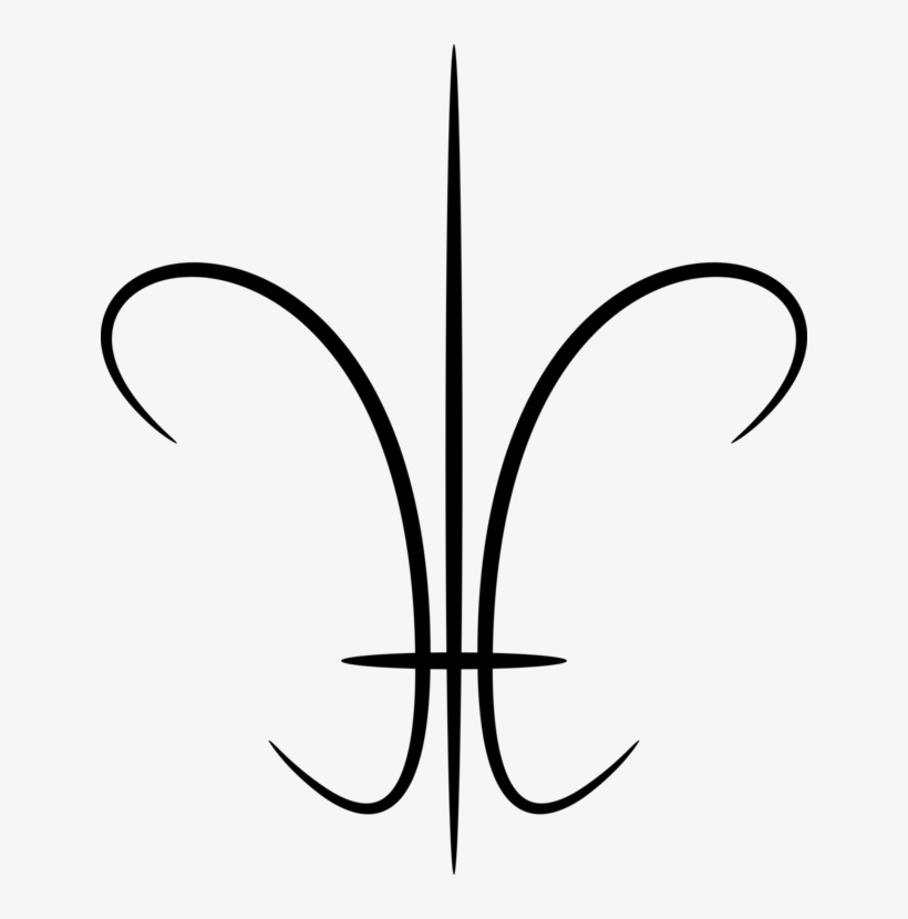 Fleur De Lis Drawing Symbol Flower Lilium - Fleur-de-lis, transparent png download