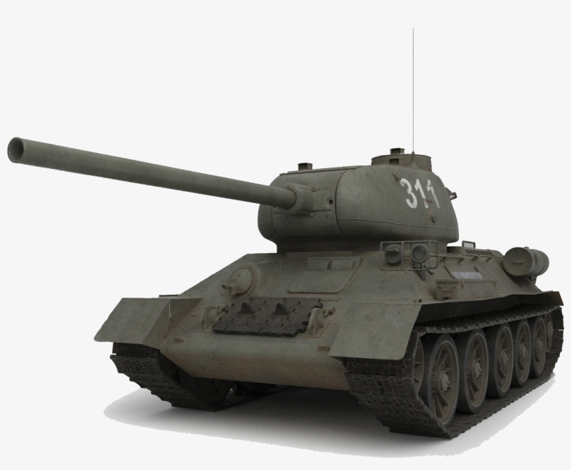 Military Tank Png Transparent Images - Модель Советский Танк Т-34-85 (1:35) Сборная Моделист, transparent png download