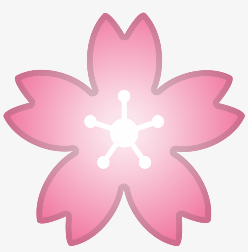 Cherry Blossom Icon - Flor De Cerejeira Png, transparent png download