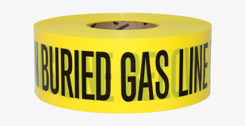 Yellow Underground Tape - Brady Corp 91294 Identoline Underground Warning Tape, transparent png download