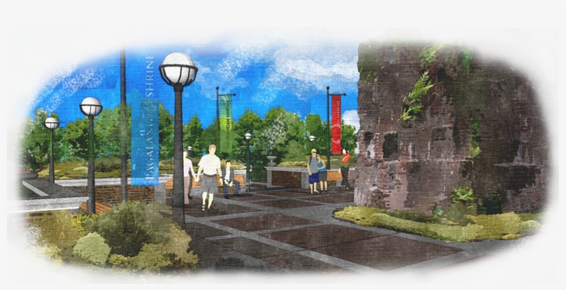 Fl View At Cetral Podium 2 Ne - House, transparent png download
