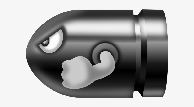 Bullet - Bullet Bill Gif Transparent, transparent png download