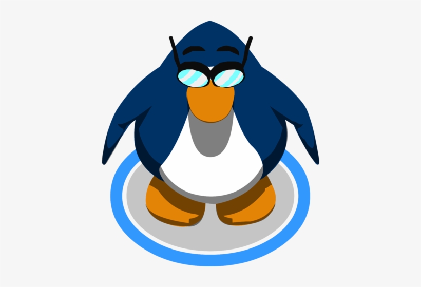 Gary's Glasses In-game - Club Penguin Penguin Sprite, transparent png download