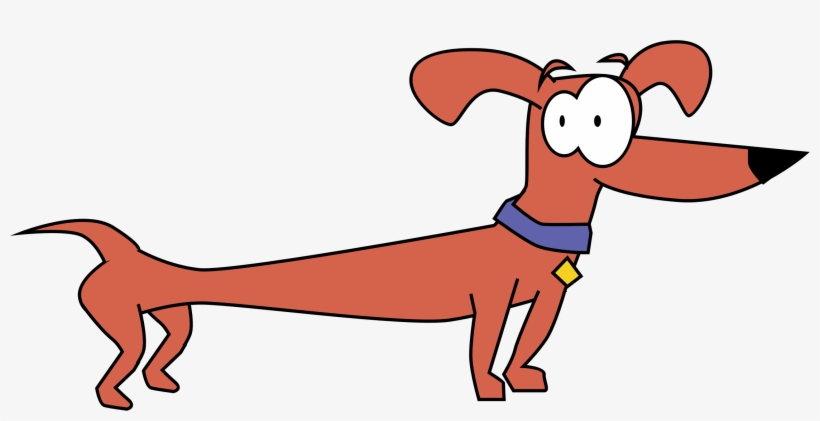 Newfoundland Dog Clipart At Getdrawings - Cartoon Weiner Dog Png, transparent png download