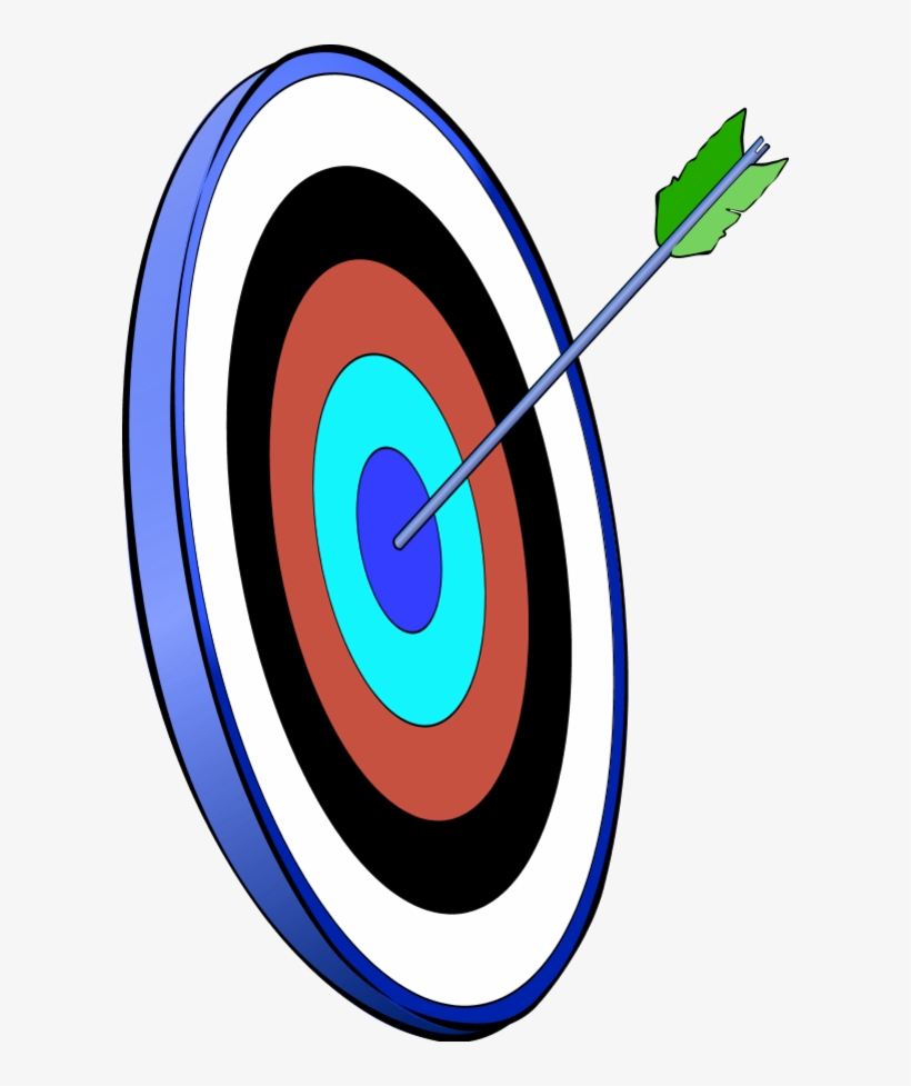 Circular Arrow Clip Art - Archery Psd, transparent png download