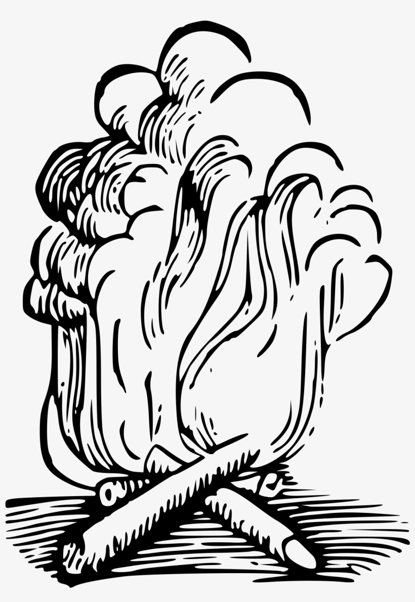 This Free Icons Png Design Of Campfire With Smoke, transparent png download