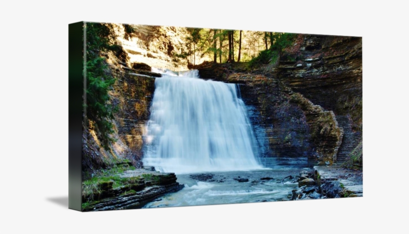 Vector At Stony Brook Park By Jamison Syphers - Waterfall, transparent png download