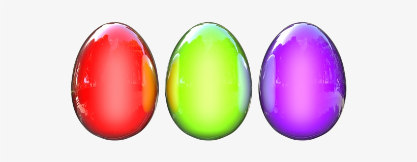 Easter Eggs, Of Chickens, Painted Eggs - Egg, transparent png download
