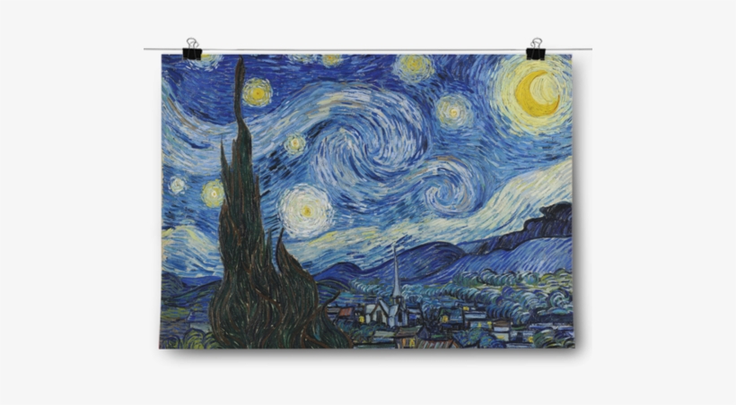 Download Vincent Van Gogh - Van Gogh Starry Night | Transparent PNG ...