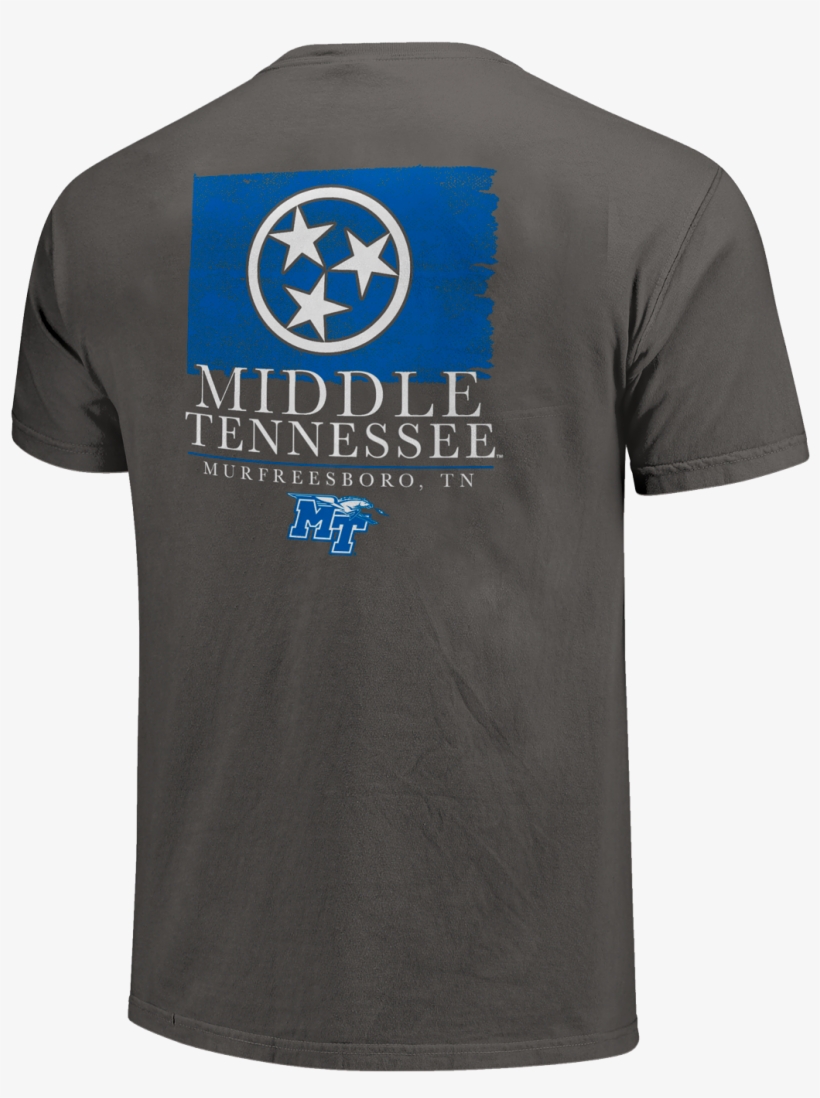 Middle Tennessee Watercolor State Flag Comfort Colors - Polyester, transparent png download