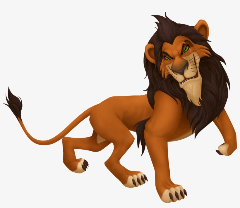 Scar - Scar Lion King Kingdom Hearts, transparent png download