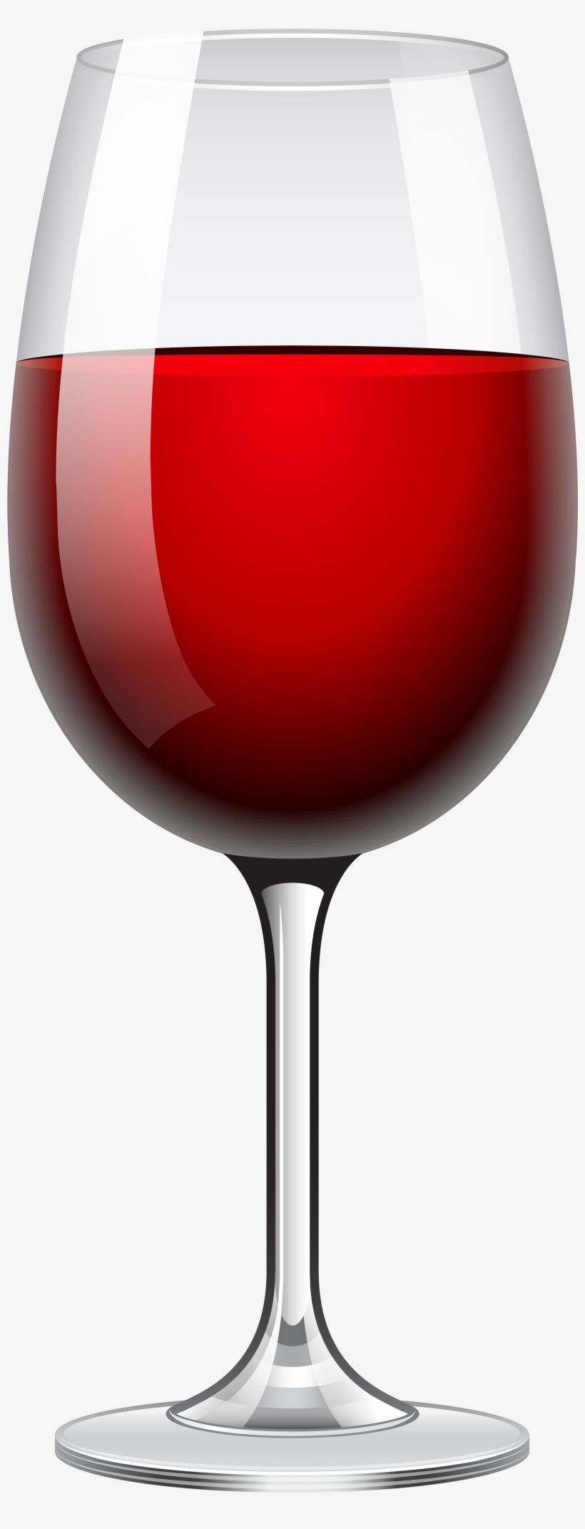 Red Wine Glass Transparent Png Clip Art Image - Glass Of Red Wine Transparent, transparent png download