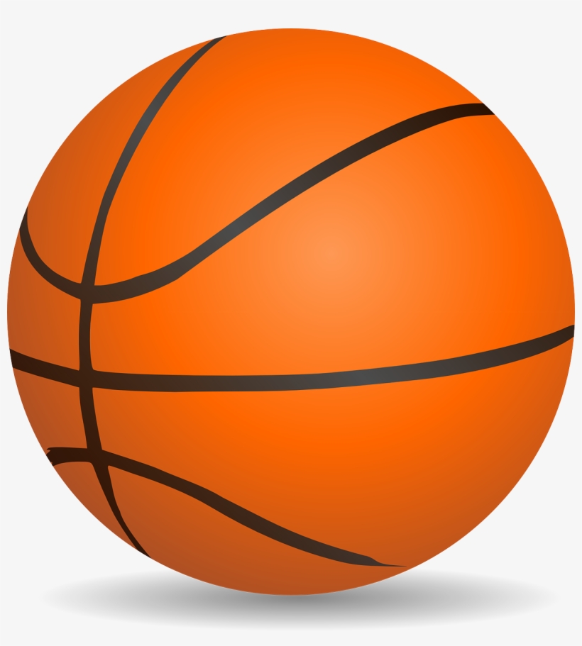 Basketball Graphics Group Clip Art Black And White - Basketball Png, transparent png download