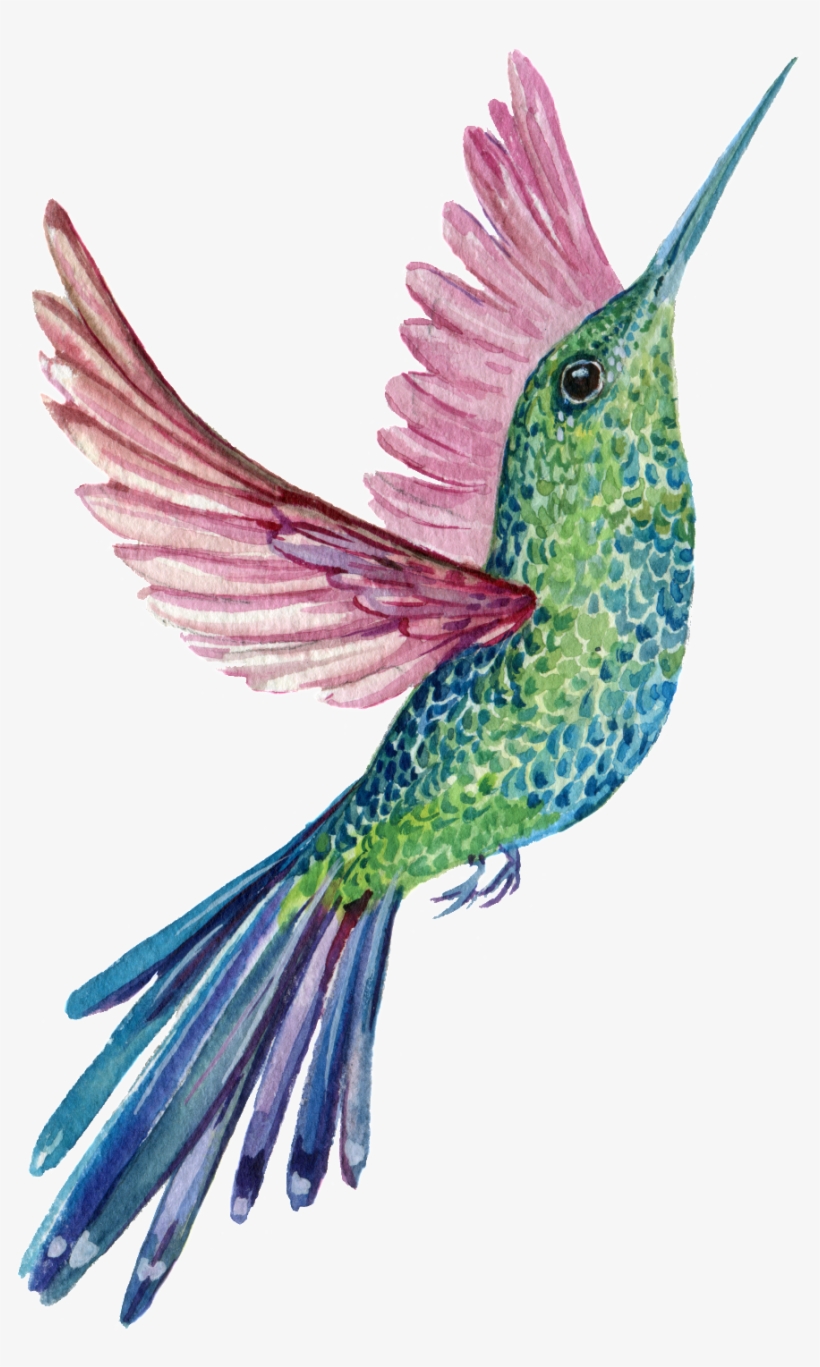This Graphics Is Hand Painted Three Color Watercolor - Watercolor Painting, transparent png download