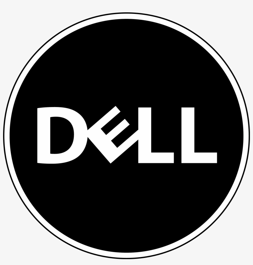 Black Dell Logo Logo Design Dell Logo Png Image Transparent Png Free Download On Seekpng