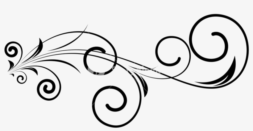 Abstract Swirl Png Picture - Flora Clipart, transparent png download