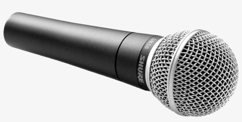 Floor Microphone Png Image Freeuse Library - Shure Sm58 Dynamic Cardioid Mic, transparent png download