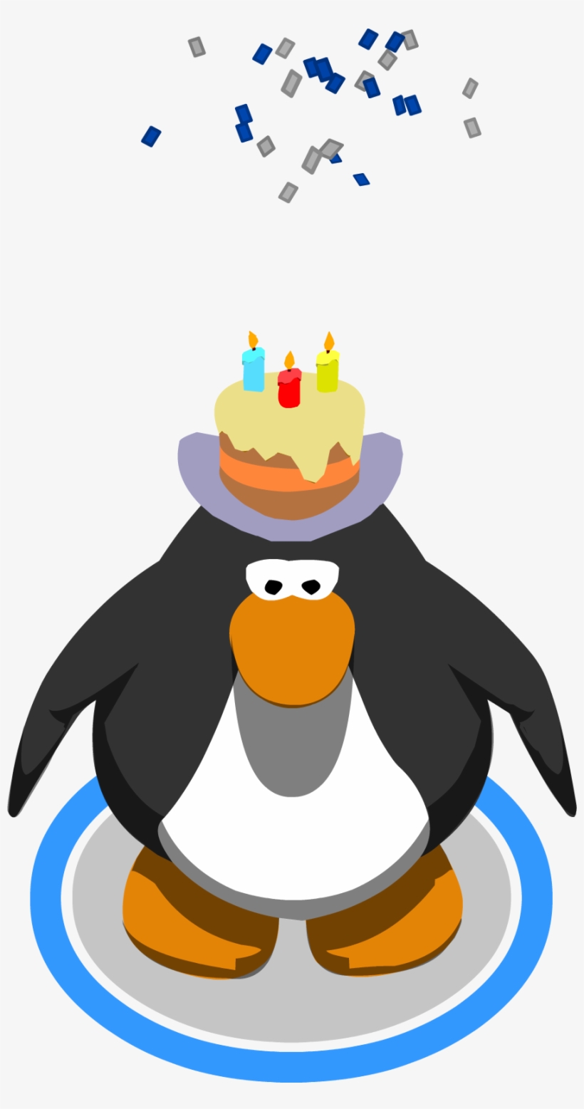 Happy Birthday Hat Special Animation - Club Penguin Happy Birthday, transparent png download
