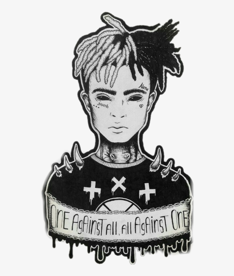 Report Abuse - Xxxtentacion Drawings, transparent png download