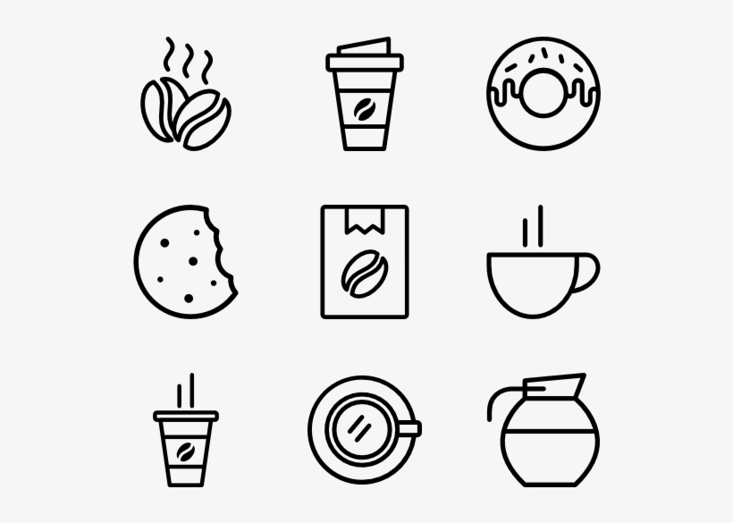 Coffee Cafe Icons PNG Image Transparent PNG Free Download on SeekPNG