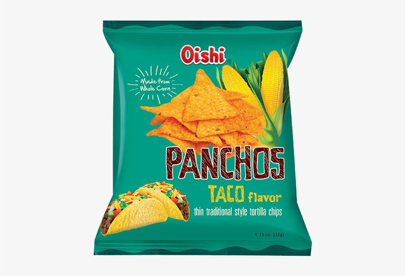 Taco - Oishi Prawn Crackers, transparent png download