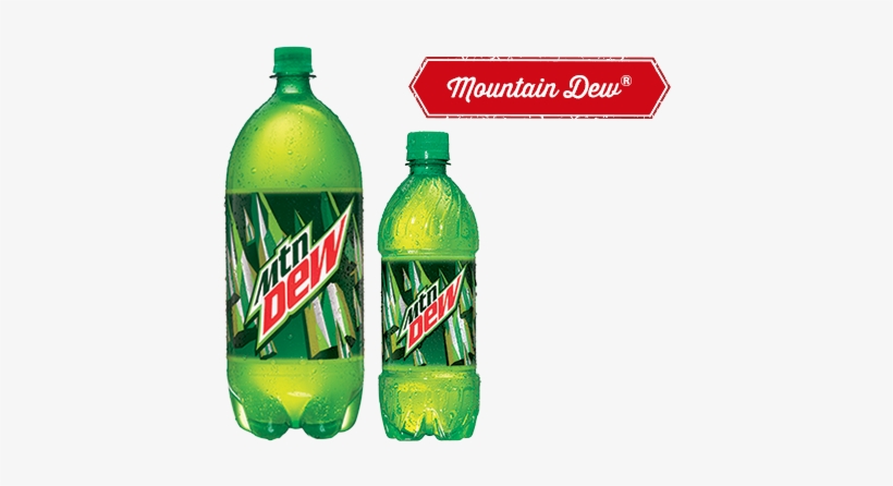 Pizza Patrón Mountain Dew Png - Mountain Dew - 20 Fl Oz Bottle, transparent png download