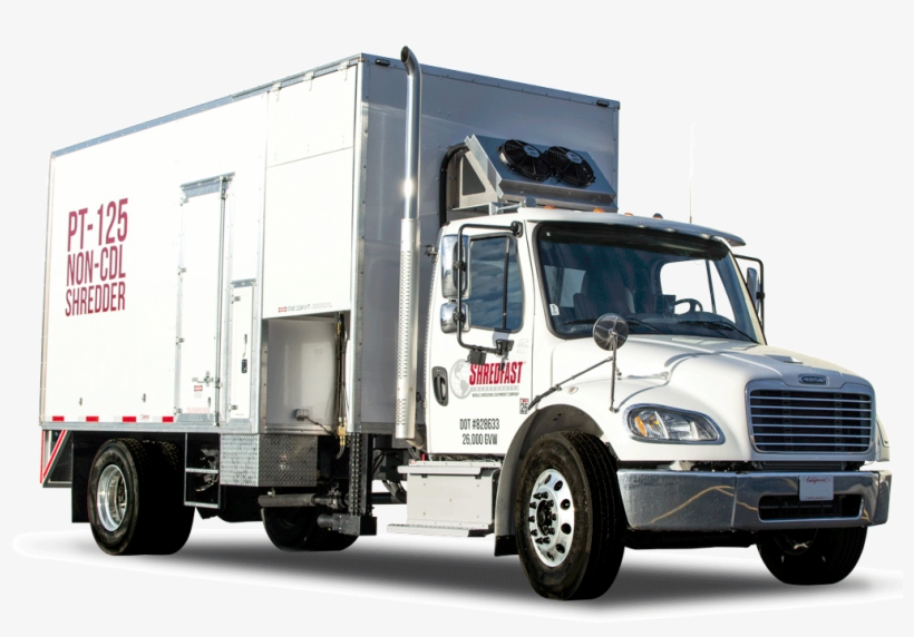 Pt-125 Shredding Truck - Trailer Truck, transparent png download