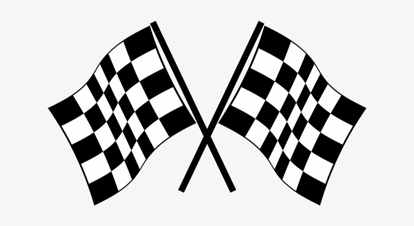 Tire & Parts Vendors - Checkered Flag Black And White, transparent png download