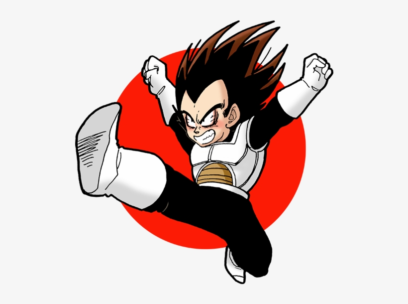 Previous - Vegeta Fan Art Cute, transparent png download