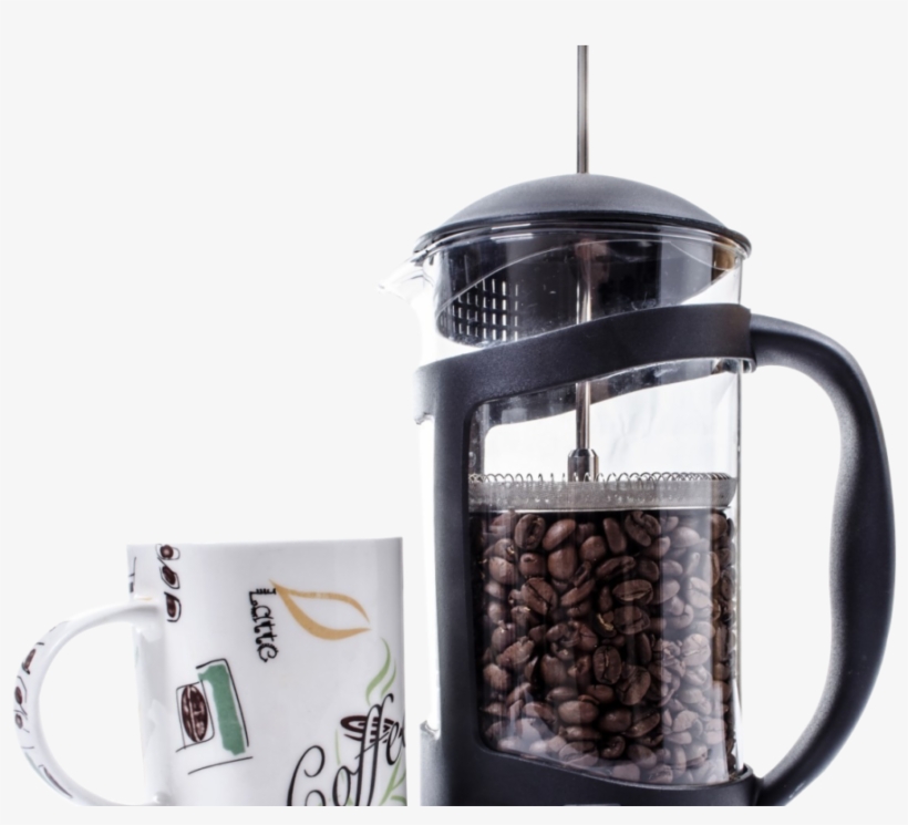 Coffee Grinder And Coffee Cup Png Image - Koffein-heftiges Verlangen Postkarte, transparent png download