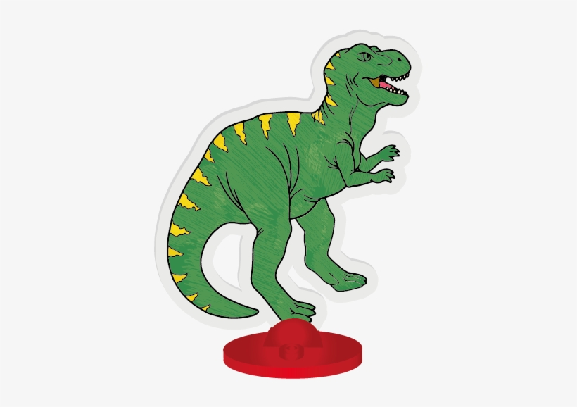 Original Shrinkles T-rex Dinosaur Figurine - Dinosaur World, transparent png download