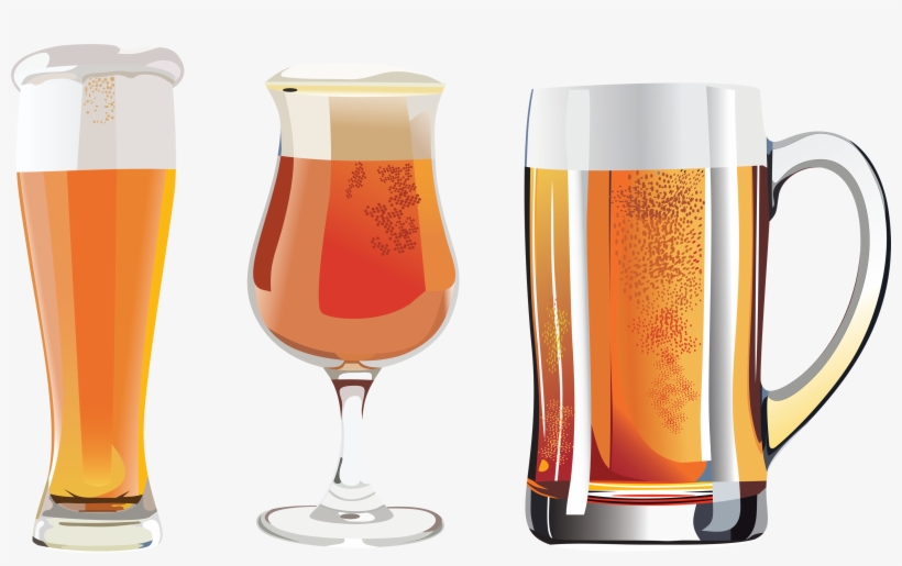 Goblet Beer Png Image - Beer Glass Hd Png, transparent png download