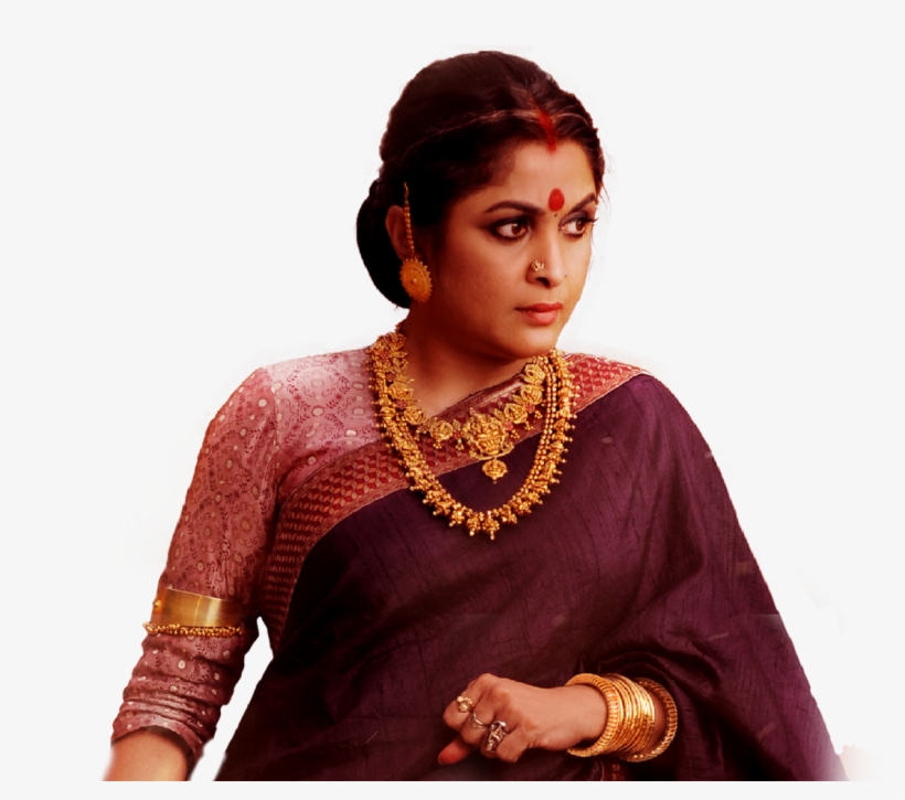 The Mother Of Baahubali And Bhallaladeva, She Raises - Ramya Krishnan New Look, transparent png download
