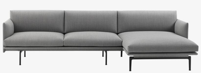 Outline Chaise Longue - Muuto Outline Sofa Corner, transparent png download