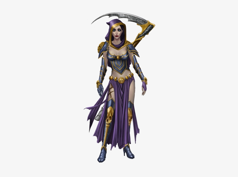 Female Reaper Costume - Vampire Wars Avatars, transparent png download