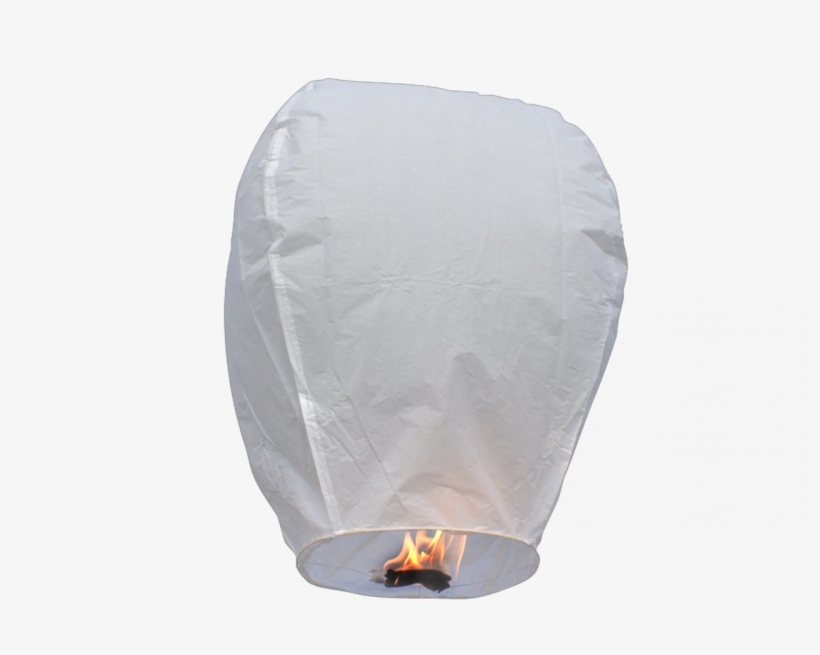 1 Globo De Cantoya Premium - Set Of 10 White Sky Lanterns Chinese Flying Wish Lights, transparent png download