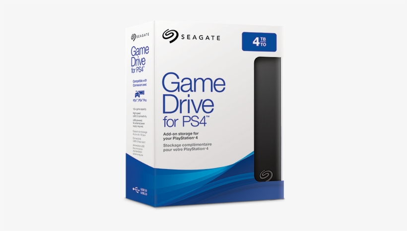 What's Included - Seagate Game Drive For Ps4 4tb, transparent png download