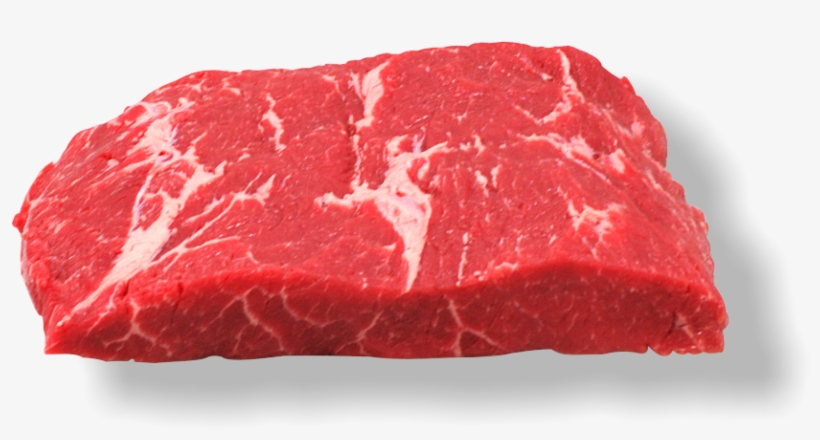 Pick The Right Steak - Flat Iron Steak Raw, transparent png download