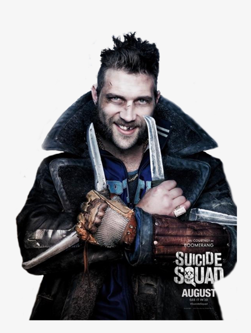 Png Esquadrão Suicida - Suicide Squad Boomerang August, transparent png download
