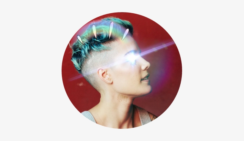 Halsey Icon Itsciel Edit Hopelessfountainkingdom Badlan - Halsay And Ruby Rose, transparent png download