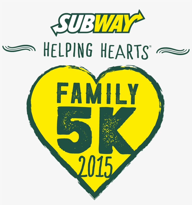 5k Race Subway Helping Hearts™ Family 5k Series @ Highbury - Pubway Poster Print (landscape) - A2, 16.5 X 23.4 In, transparent png download