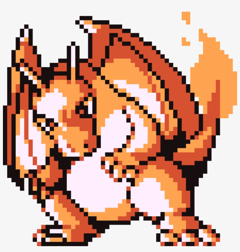 Charizard Hex Code Download Charizard - Charizard Red And Blue Sprite | Transparent PNG ...
