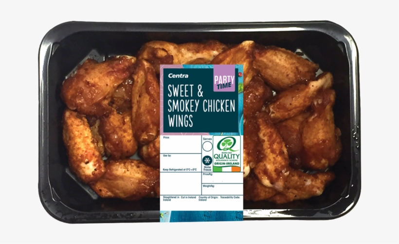 Centra Sweet & Smokey Chicken Wings Party Food - Buffalo Wing, transparent png download
