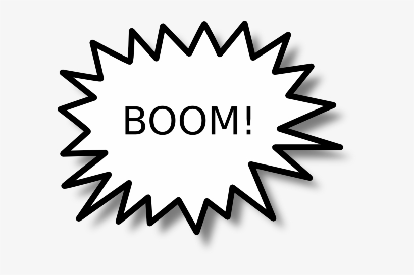 Boom Clip Art - Star Burst Clip Art, transparent png download