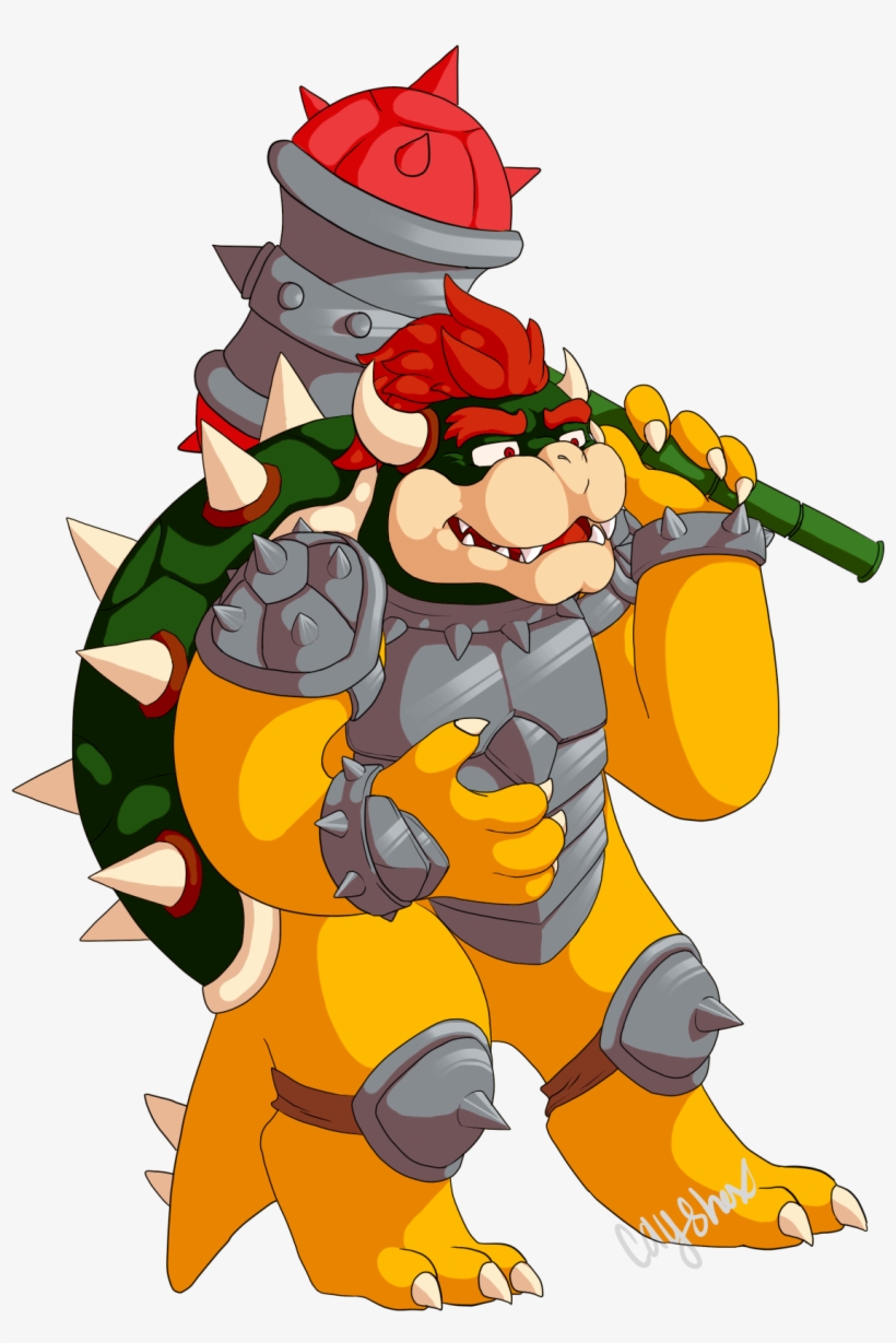 Hammer Slam Bowser - Hammer Slam Bowser Fan Art, transparent png download